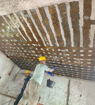 娄底楼板裂缝碳纤维加固修复补强案例