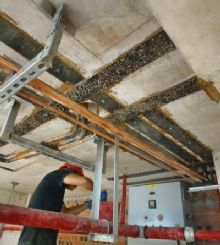 娄底楼板开洞粘钢加固补强案例